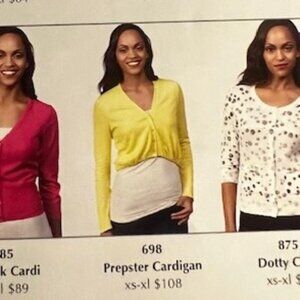 Cabi Medium Prepster Cardigan